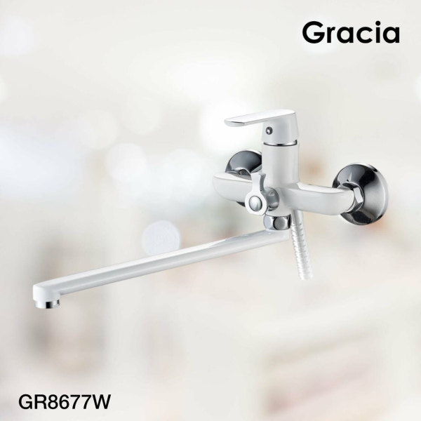 Смеситель для ванны Gracia GR8677W