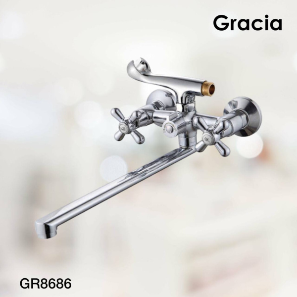 Смеситель для ванны Gracia GR8686