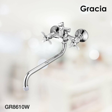 Смеситель для ванны Gracia GR8610W