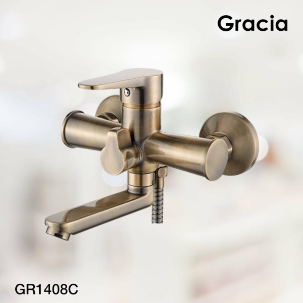 Смеситель для ванны Gracia GR1408C